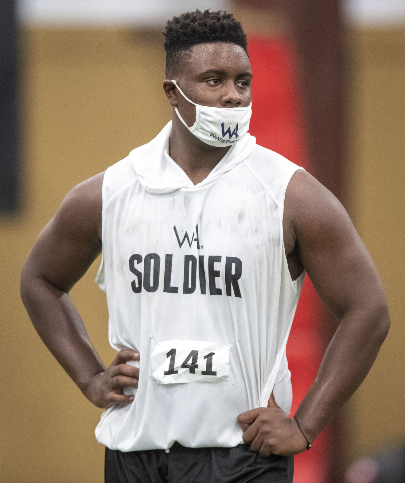 Steve Warren football camp, 7.25